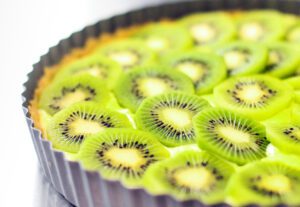 Torta de kiwis europeus